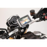 Support GPS pour guidon. Noir. Modéles Honda / Suzuki / Triumph