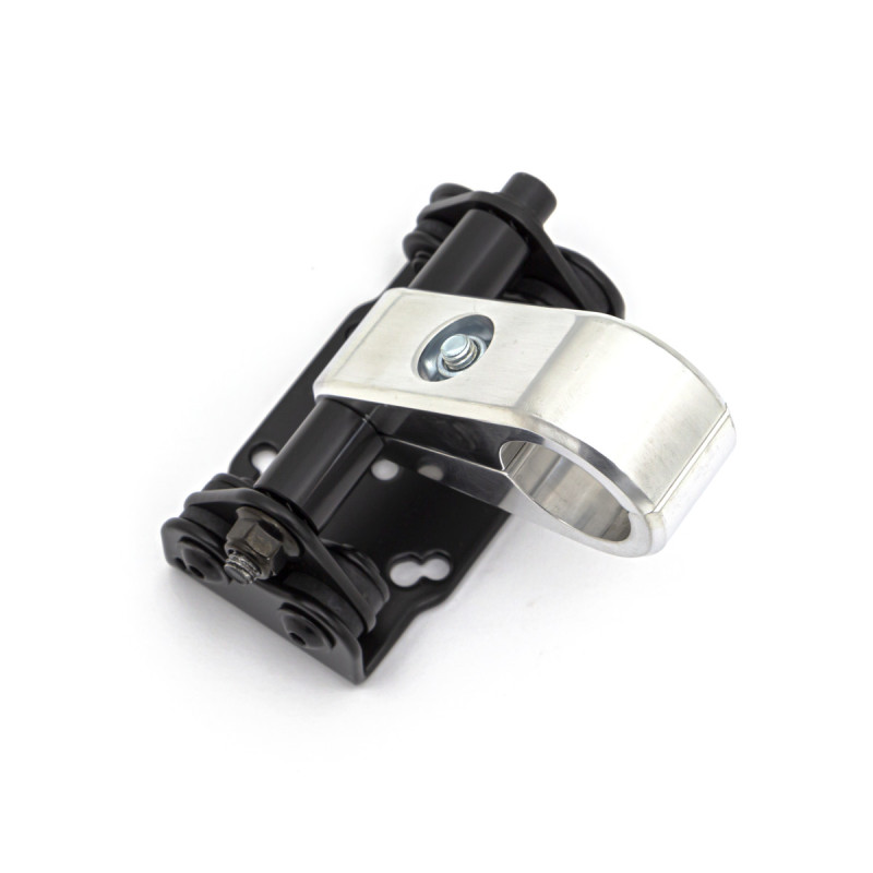 Support GPS antichoc pour guidon. Pour guidon 1" (Ø 25,4 mm). Gris. Poli