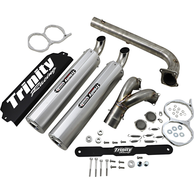 Ligne complète Double Stage 5 Trinity Racing Aluminium RZR PRO XP 1000 Polaris