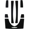Kit tapis Hydro-turf Découpé SEA-DOO RXP 4-TEC 05-06 Black metalic red Jet Ski Scooter des mers