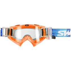 Masque Cross SWAP'S PIXEL Orange + Kit ROLL-OFF