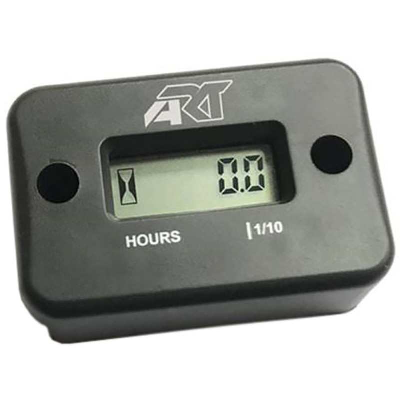 Compteur d'heures ART Sans-fil Noir Quad Moto Jet ski