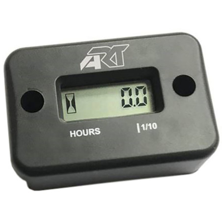 Compteur d'heures ART Sans-fil Noir Quad Moto Jet ski