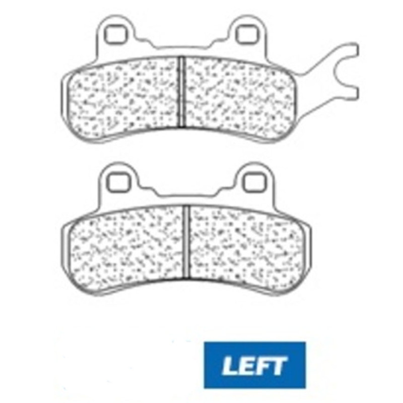 Plaquettes de Frein Métal Fritté Avant ou Arrière Gauche MAVERICK SPORT Can-Am