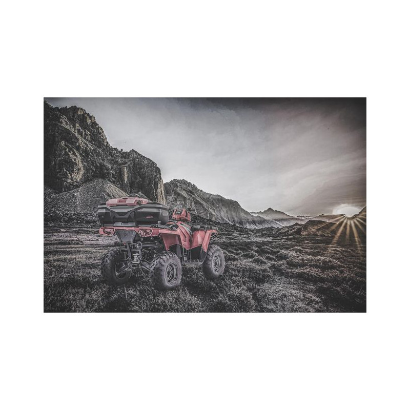 Coffre Arrière Quad Tesseract Kymco 700 MXU 115 Litres Port Offert en France Métropolitaine