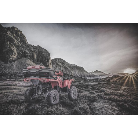 Coffre Arrière Quad Tesseract Kymco 700 MXU 115 Litres Port Offert en France Métropolitaine