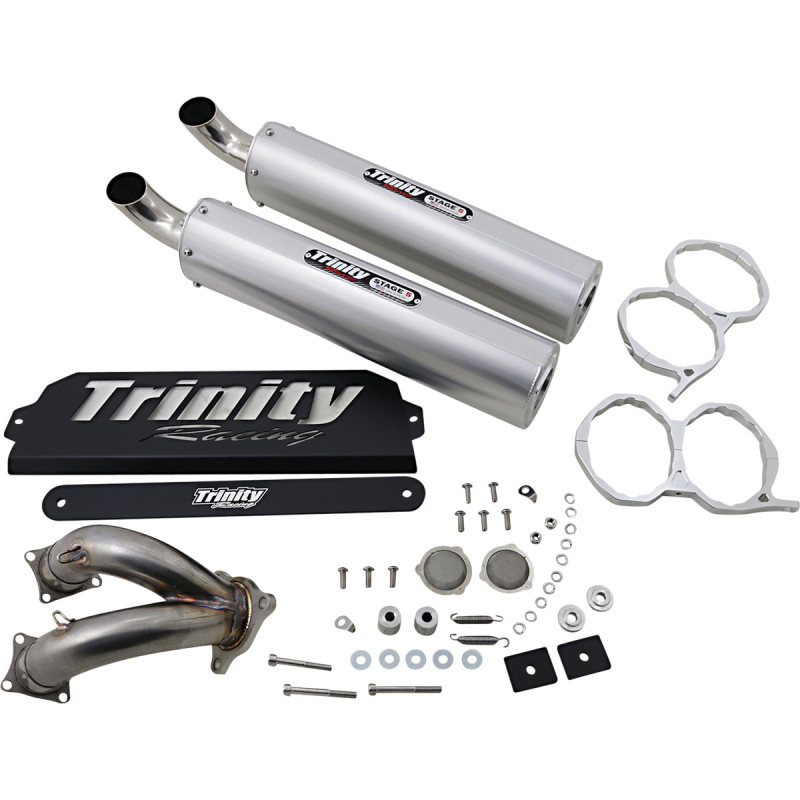 Double Silencieux Stage 5 Aluminium Trinity Racing RZR PRO XP 1000 Polaris