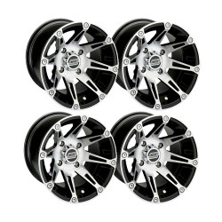 Lot de 4 Jantes Type 387X Machined Moose 12x7 4x156 4+3