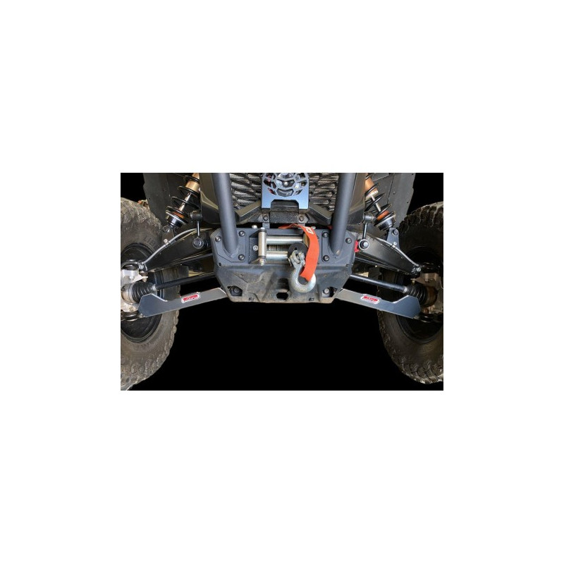 Protection de triangles Avant Aluminium Maverick Sport Can Am  Fabrication Française