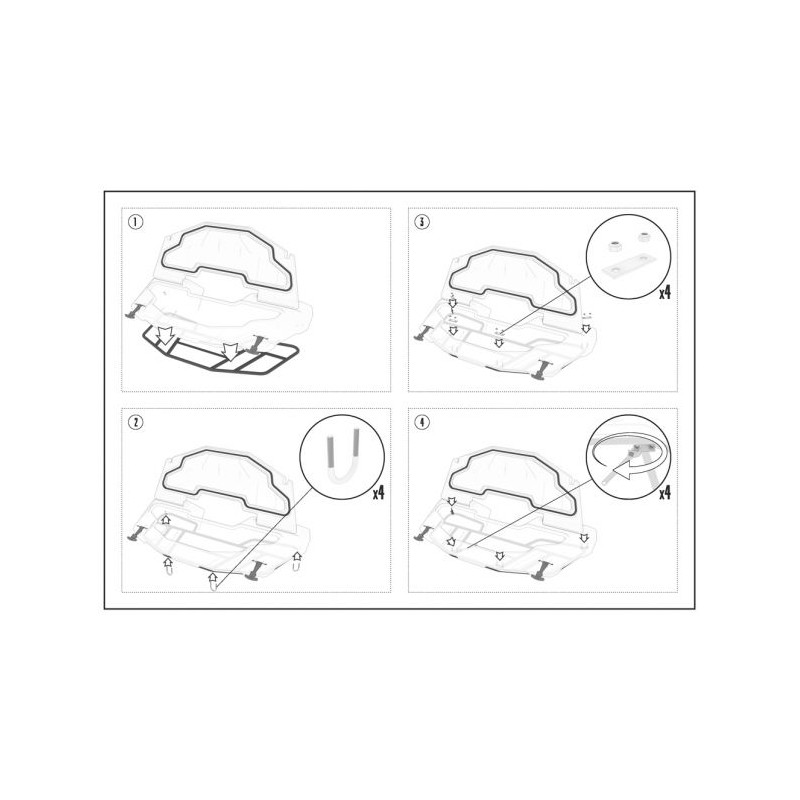 Coffre Avant CFORCE 600/450S CFMOTO 57 litres Quad