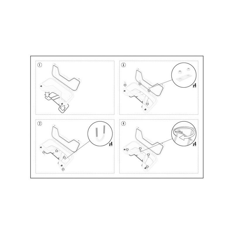 Coffre Arrière CFORCE 600/450S CFMOTO 57 litres Quad