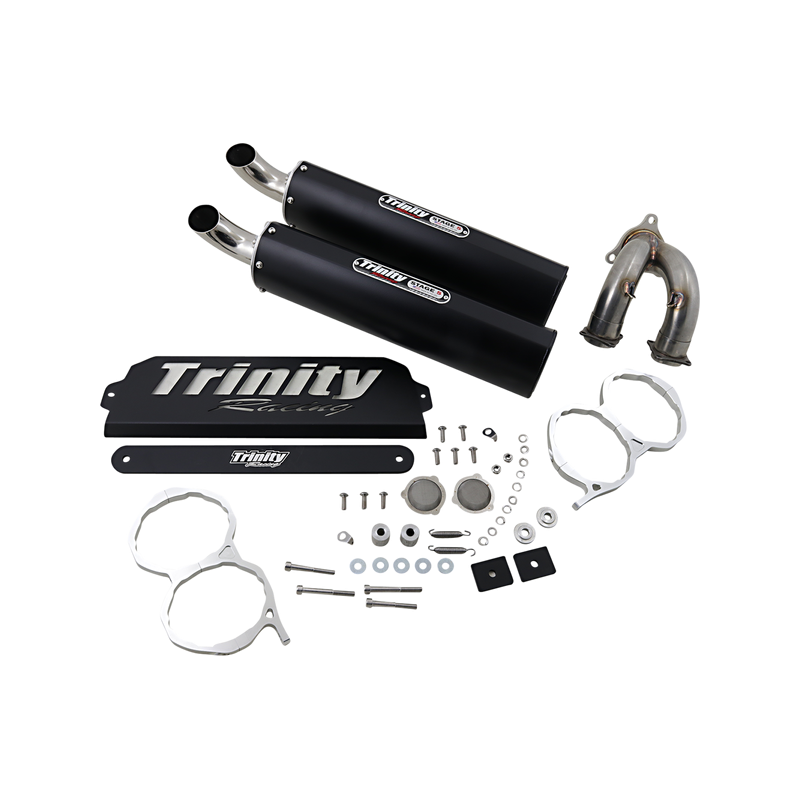 Double Silencieux Stage 5 Noir Trinity Racing RZR PRO XP 1000 Polaris