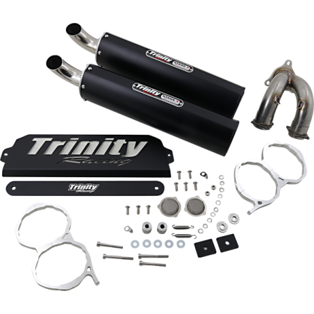 Double Silencieux Stage 5 Noir Trinity Racing RZR PRO XP 1000 Polaris