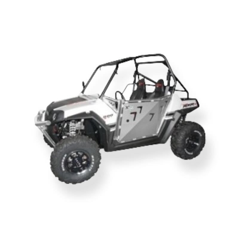 Porte en Métal NOIRE XRW Drag'on RZR 800/800S/900 XP/570 Polaris