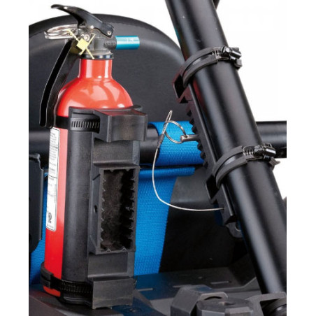 Fixation pour extincteur sur arceau ssv jusqu'à 5.08cm