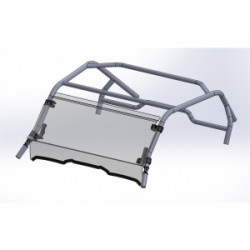 Pare-brise DIRECTION 2 avant complet pliable Yamaha YXZ1000 2019 et +