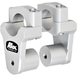 Pontets Réhausseurs ROX Pivotant de 2" (50,8 mm) pour guidons Moto BMW de 1-1/4" (31,8 mm)