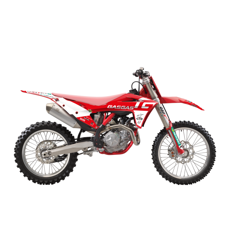 Kit déco BLACKBIRD Replica Trophy 21 - Gas Gas MC/EC