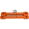 Kit de rabaissement de selle KOUBALINK (44.5 mm) orange - Suzuki