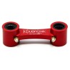 Kit de rabaissement de selle KOUBALINK (25.4 mm) rouge - Honda XR250R / 400R