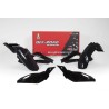 Kit plastique RACETECH Black - Husqvarna TE