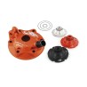 Kit culasse et inserts S3 Stars Head aluminium - orange KTM EXC300