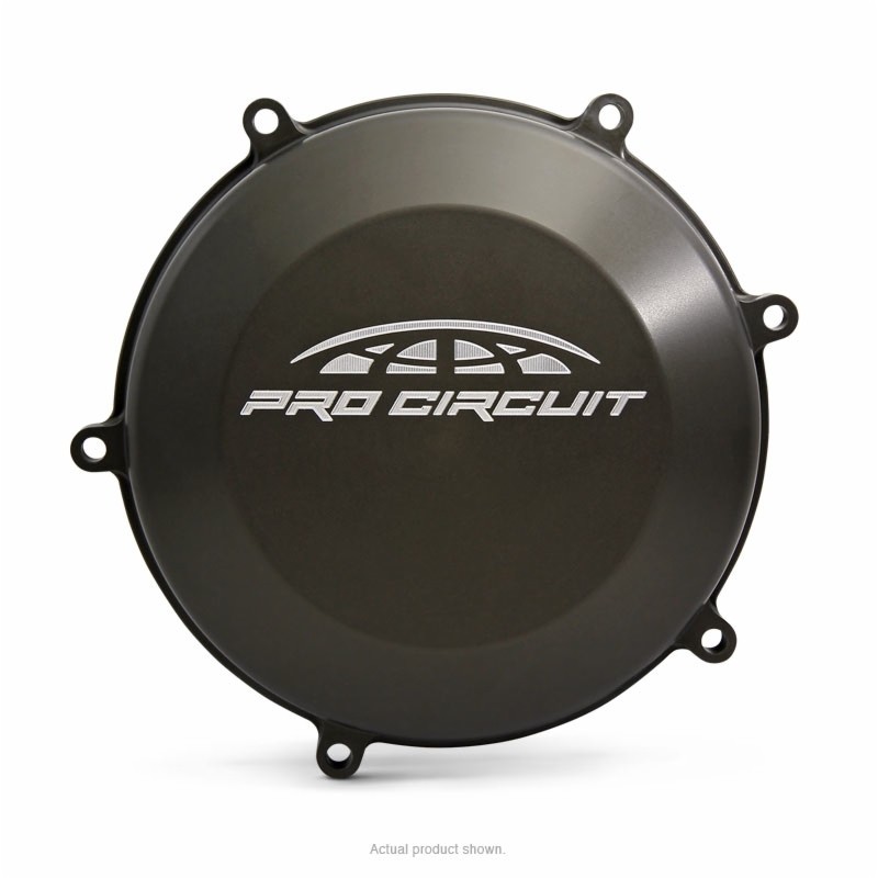 Couvercle de carter d'embrayage PRO CIRCUIT noir Kawasaki KX450F