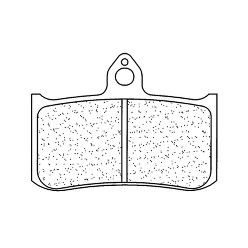 Plaquettes de frein CL BRAKES Racing métal fritté - 1157C60