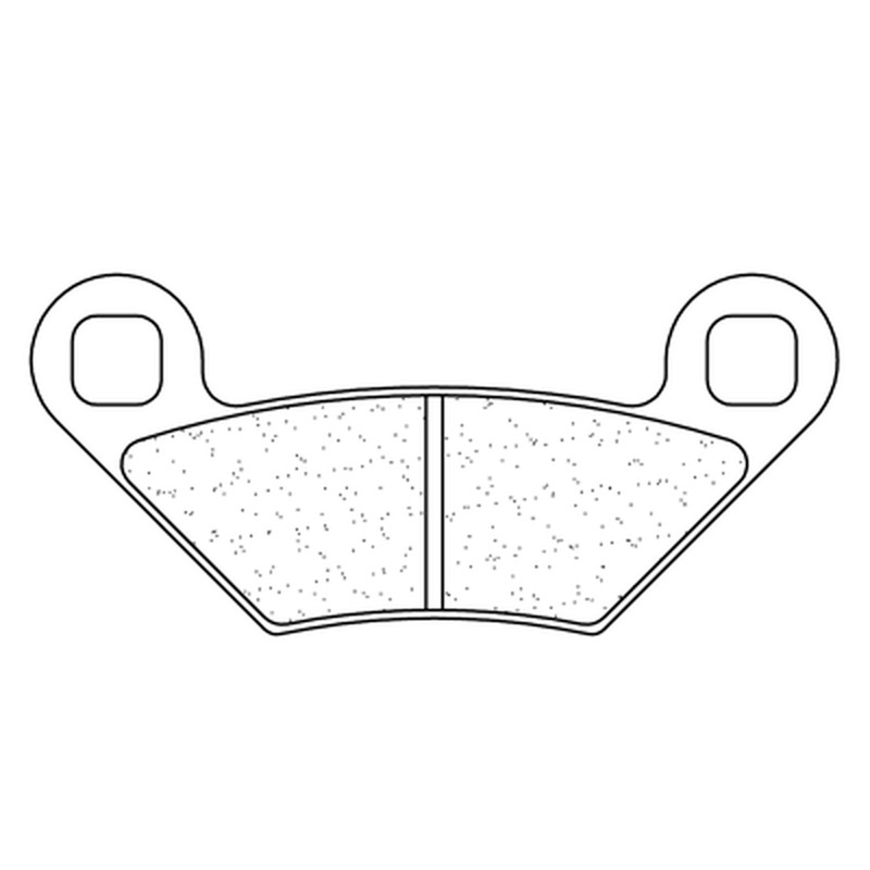 Plaquettes de frein CL BRAKES Quad métal fritté - 1222ATV1