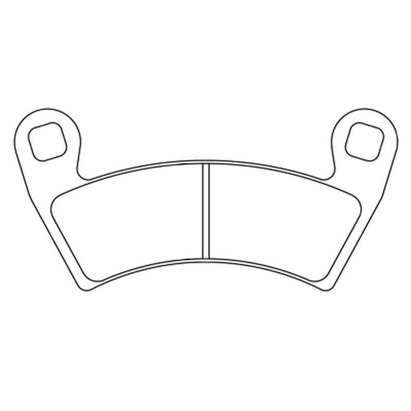 Plaquettes de frein CL BRAKES Quad métal fritté - 1229ATV1