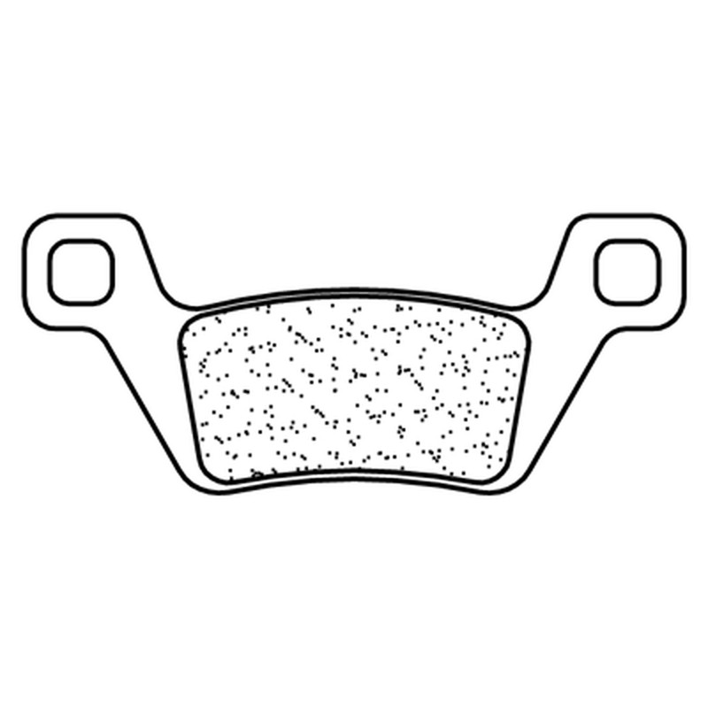 Plaquettes de frein CL BRAKES Quad métal fritté - 1238ATV1
