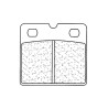 Plaquettes de frein CL BRAKES route métal fritté - 2258A3+