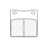 Plaquettes de frein CL BRAKES route métal fritté - 2282A3+