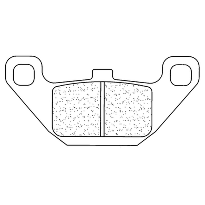 Plaquettes de frein CL BRAKES métal fritté - 2285RX3