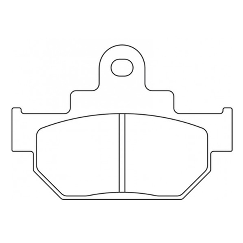 Plaquettes de frein CL BRAKES route métal fritté - 2387A3+