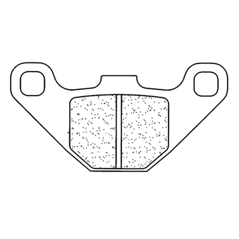 Plaquettes de frein CL BRAKES route métal fritté - 2469A3+