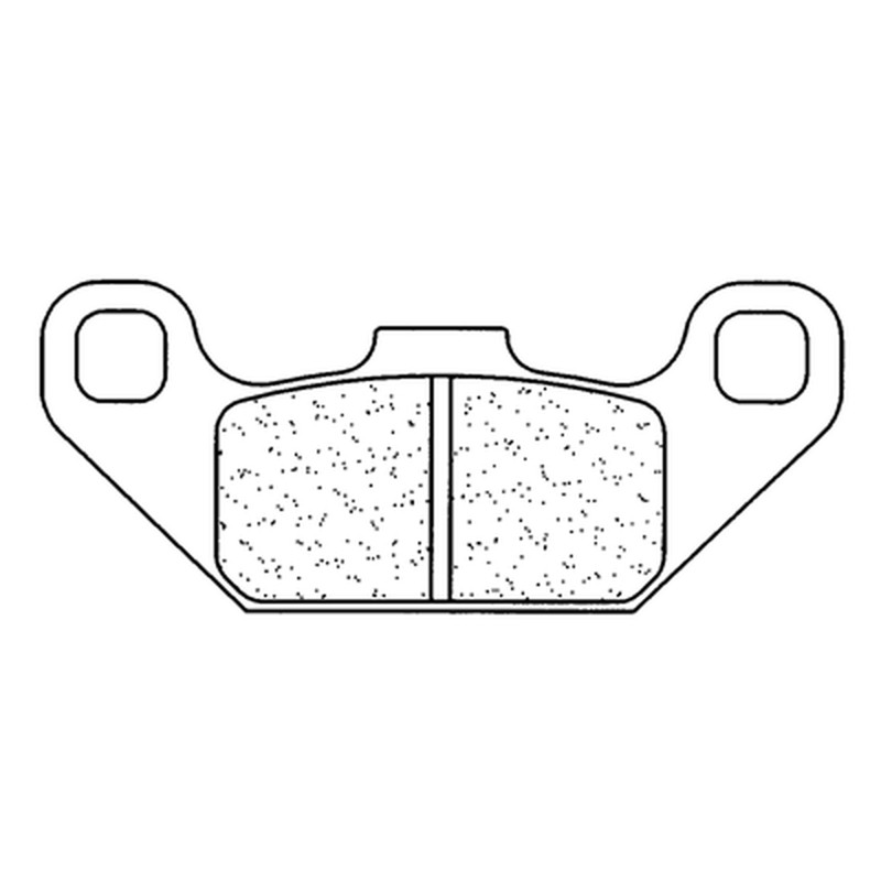 Plaquettes de frein CL BRAKES Quad métal fritté - 2799ATV1