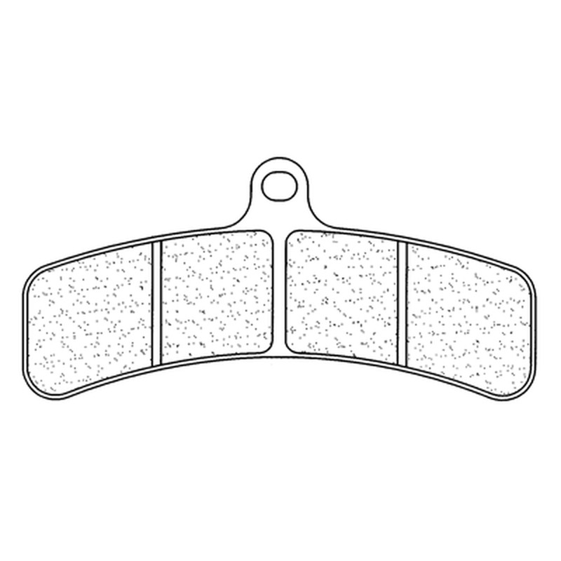 Plaquettes de frein CL BRAKES Racing métal fritté - 2919C60