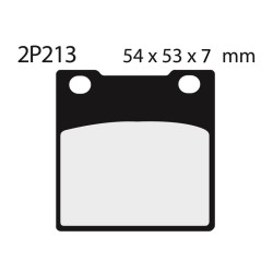 Plaquettes de frein NISSIN...