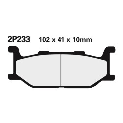 Plaquettes de frein NISSIN...