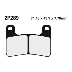 Plaquettes de frein NISSIN...