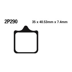 Plaquettes de frein NISSIN...