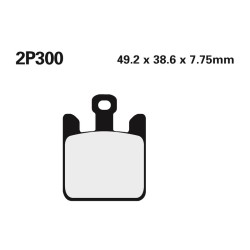 Plaquettes de frein NISSIN...