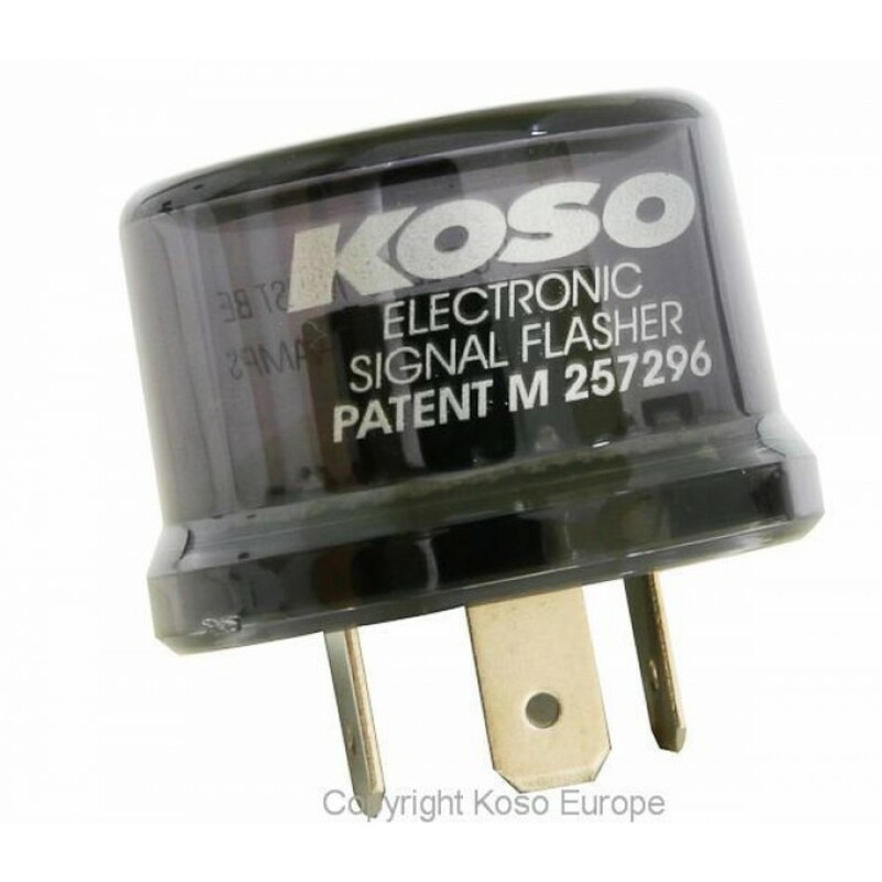 Relais de clignotants Koso 12V/15A