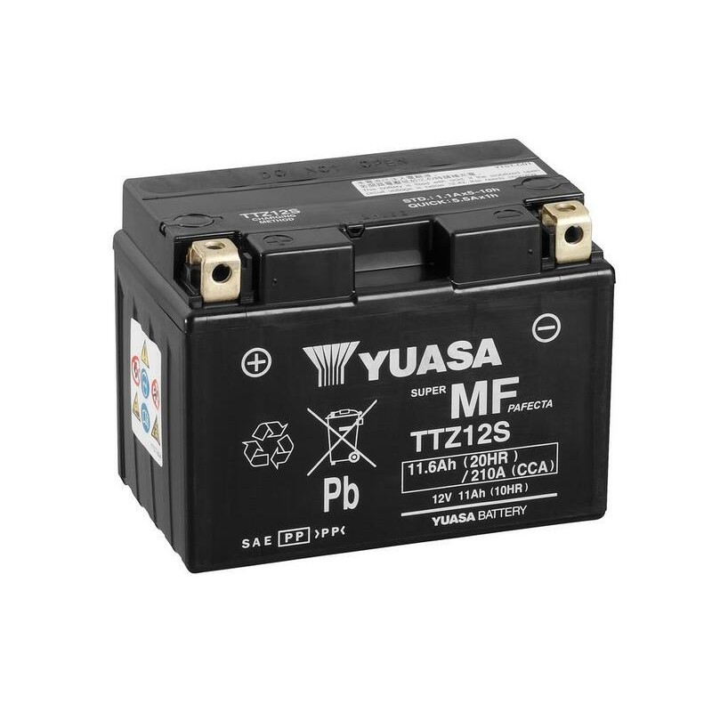 Batterie YUASA Sans entretien avec pack acide - TTZ12S