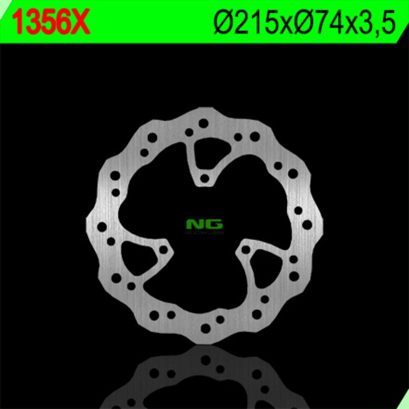 Disque de frein NG BRAKE DISC pétale fixe - 1356X