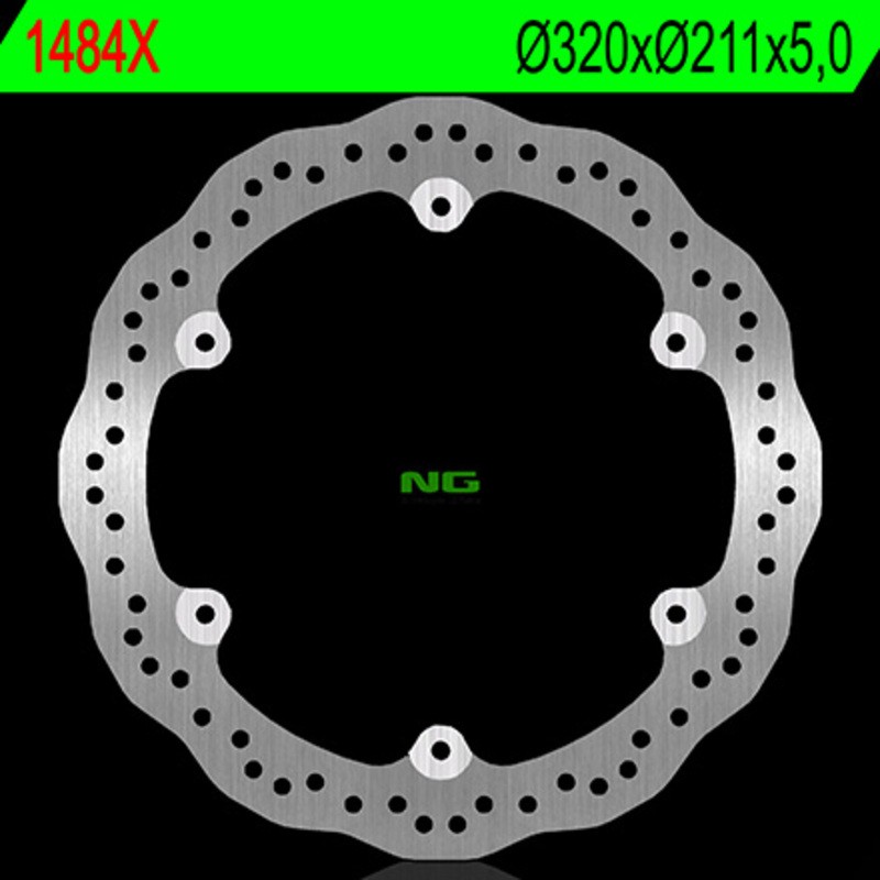 Disque de frein NG BRAKE DISC pétale fixe - 1484X
