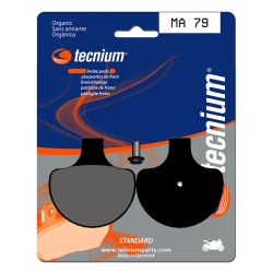 Plaquettes de frein TECNIUM...