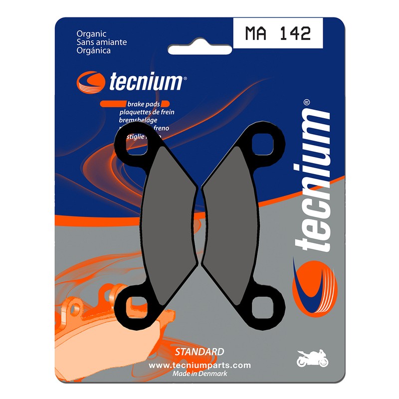 Plaquettes de frein TECNIUM route organique - MA142