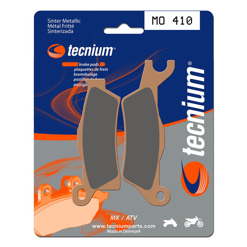 Plaquettes de frein TECNIUM MX/Quad métal fritté - MO410